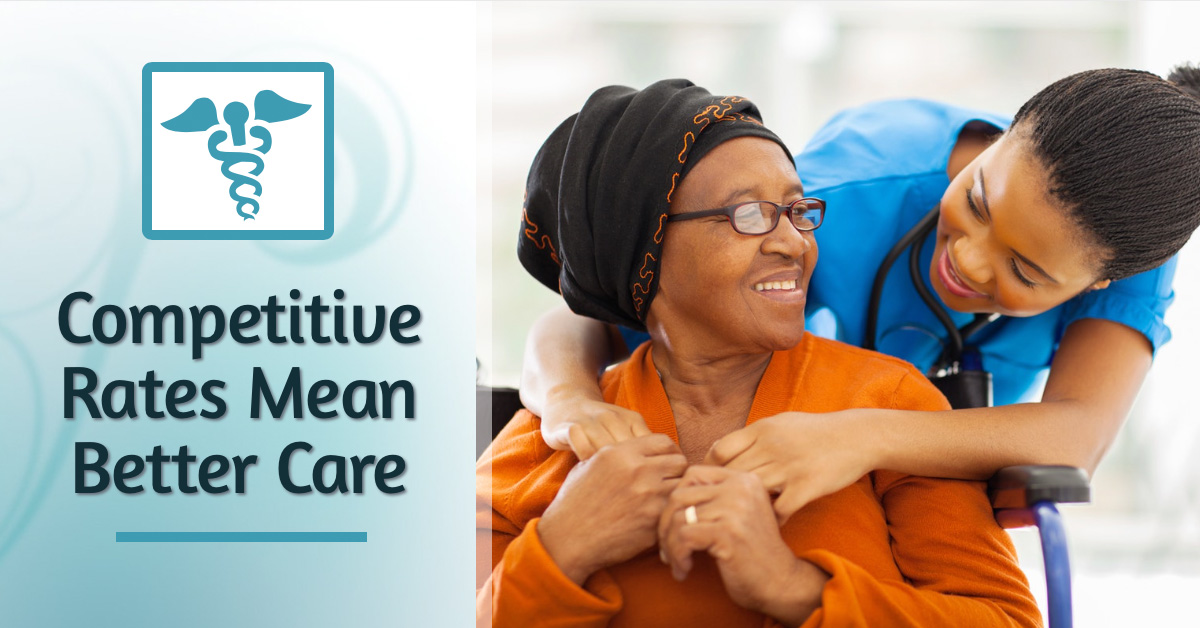 Competitive Rates home care